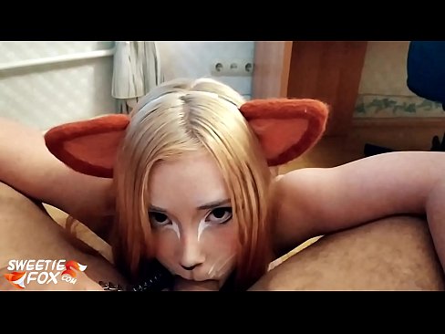 ❤️ Kitsune anameza mboo na kumeza mdomoni ❤️❌ ❌